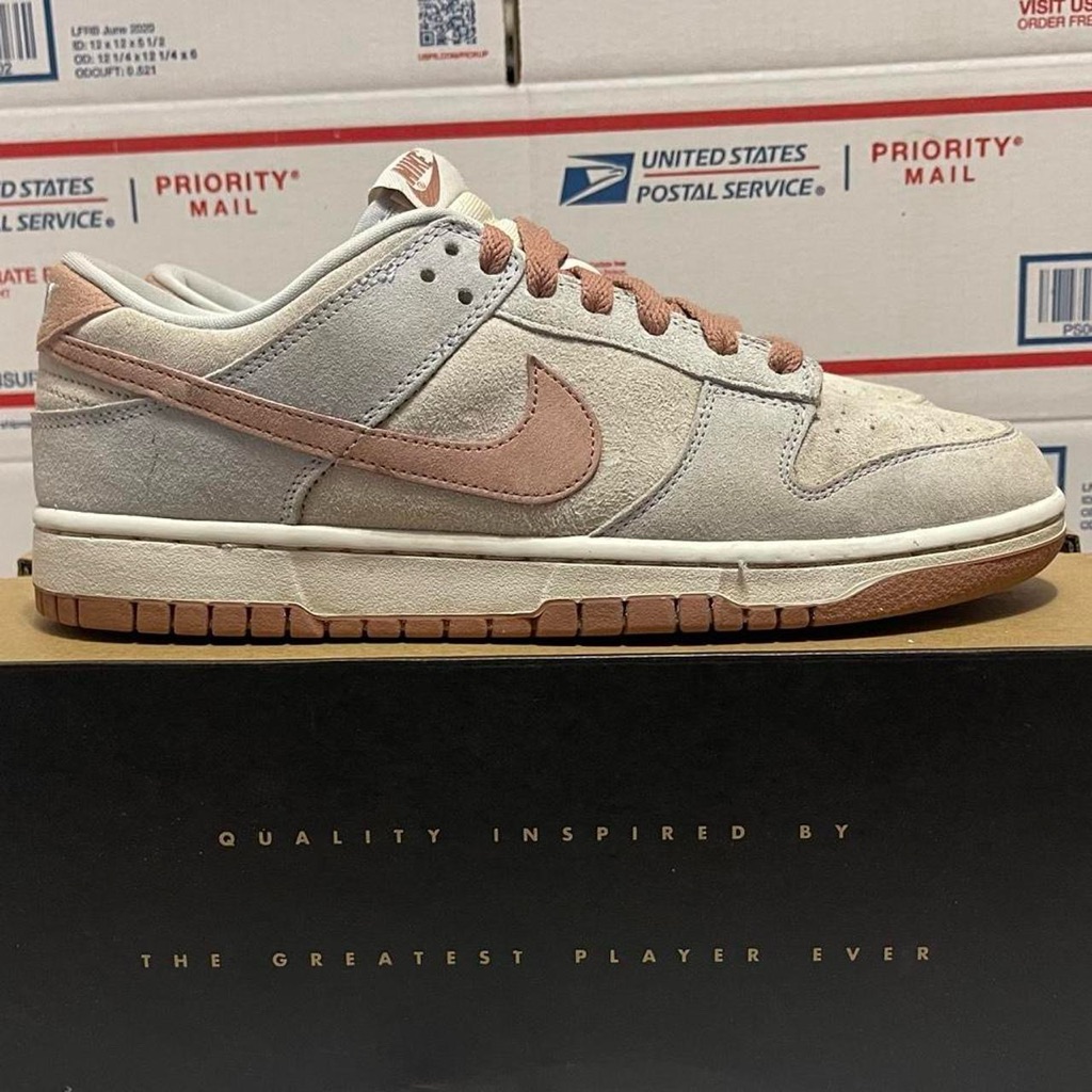 Nike Dunk Low Premium “Fossil Rose” 2022 Skate Sneaker Shoes Casual Streetwear